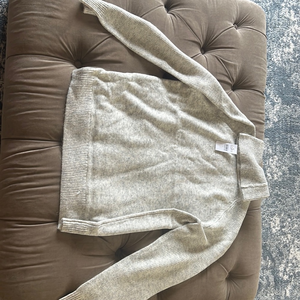 New with tags - “loft oatmeal colored sweater